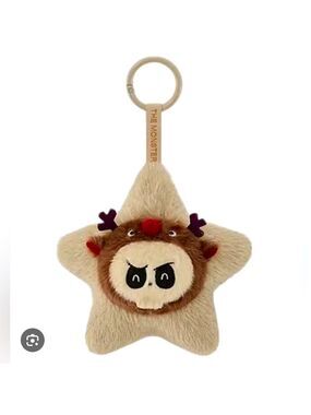 Pop Mart Labubu The Monsters Classic Series Sparkly Tycoco Plush Pendant